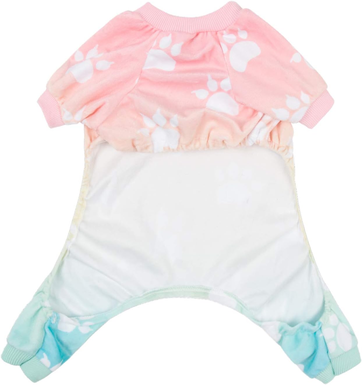 CuteBone Small Dogs Outfit Soft Puppy Onesies Pjs Dog Pajamas Pet Coat Cat Apparel Comfy Doggie Jumpsuit Bodysuit for All Seasons P09S