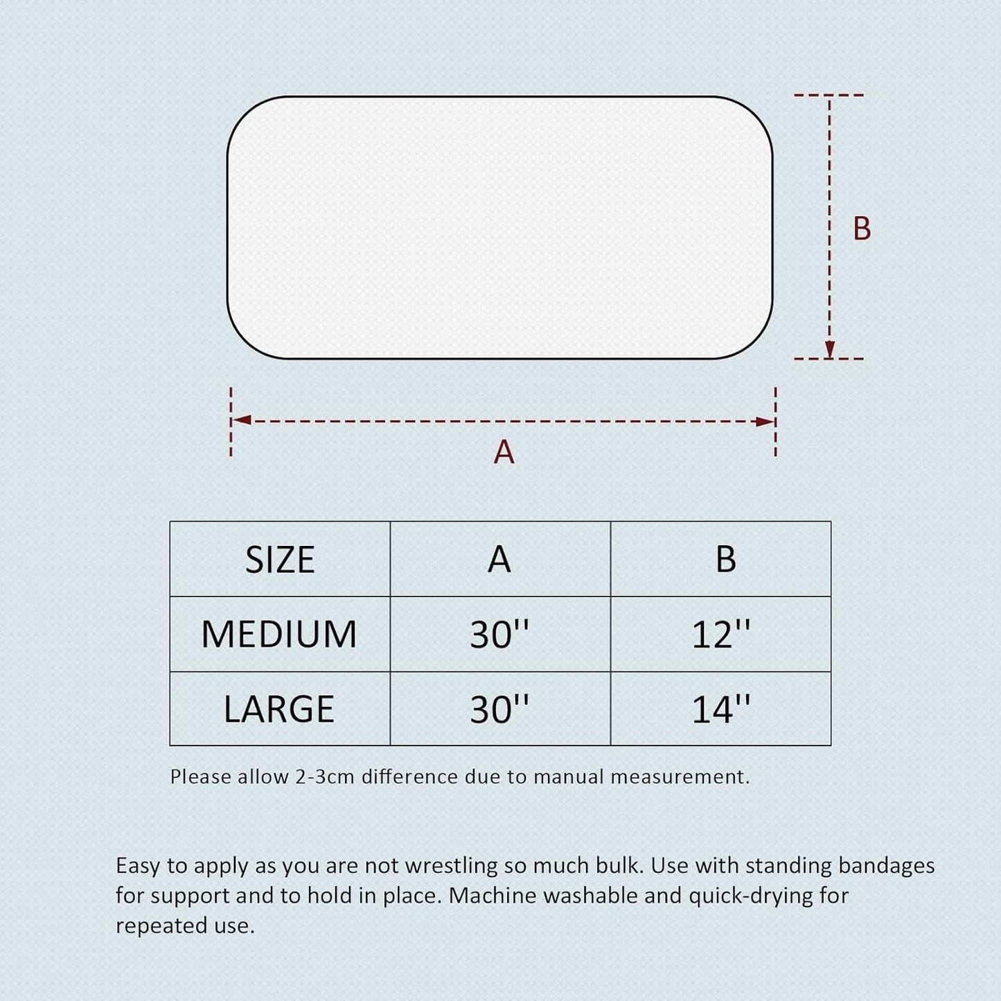 Harrison Howard Quilted Leg Wraps for Horse Set of 4- Black L