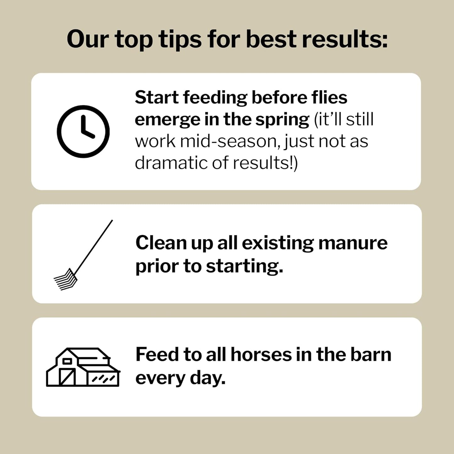 Formula 707 MultiFly Feed-Thru Fly Control Pellets for Horses - Palatable & Safe Fly Population Reduction (10 lb Bag - 182 Servings)