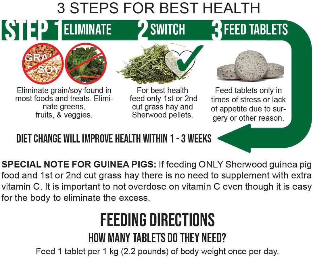 Tripleberry Vitamin C and Bioflavonoids by Sherwood Pet Health (100 Tablets - 60 Grams)