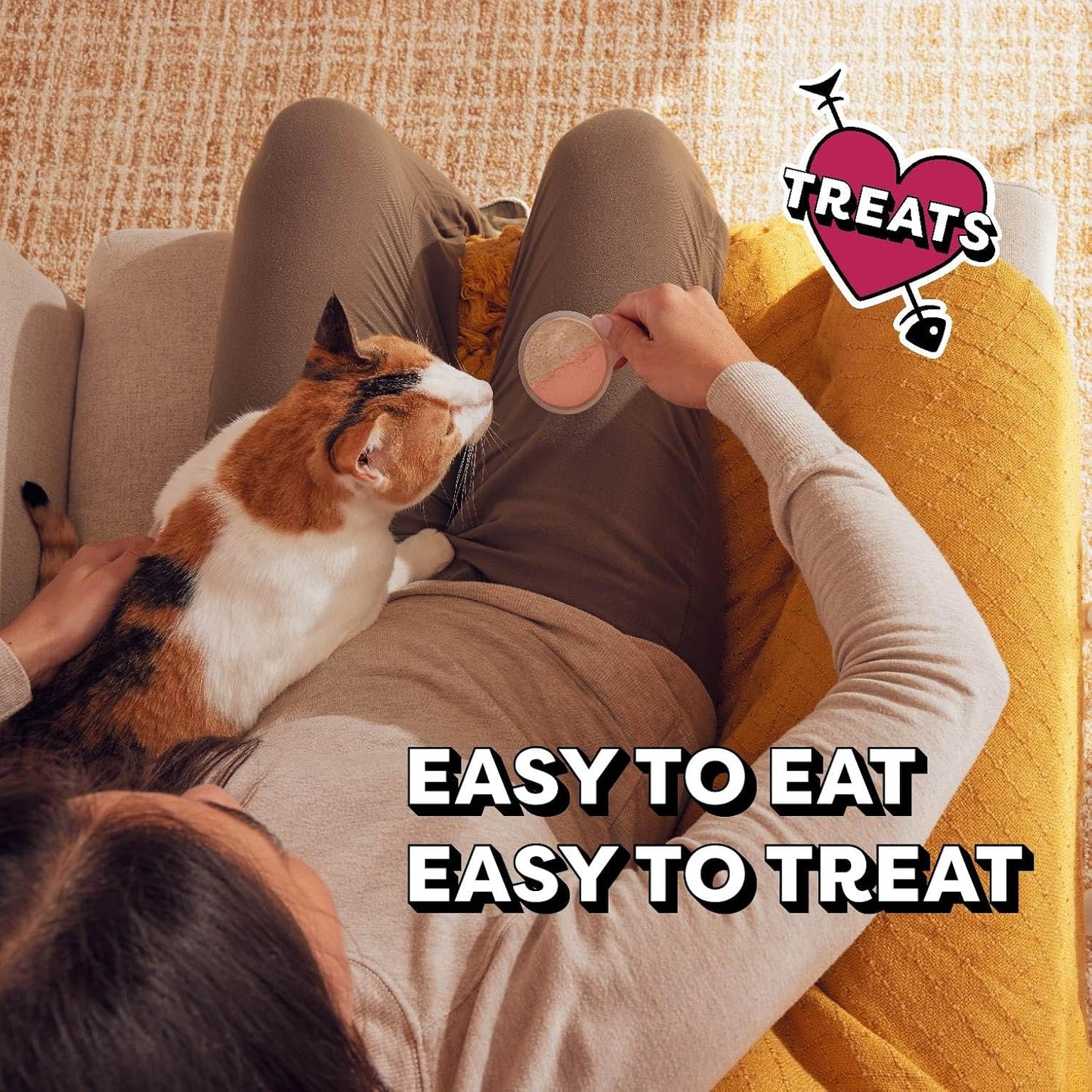 Temptations Lickable Spoons Adult Wet Cat Treat, Tasty Chicken and Cheesy Cheese Flavor, 4 Spoons, Pack of 24 (96 Total)