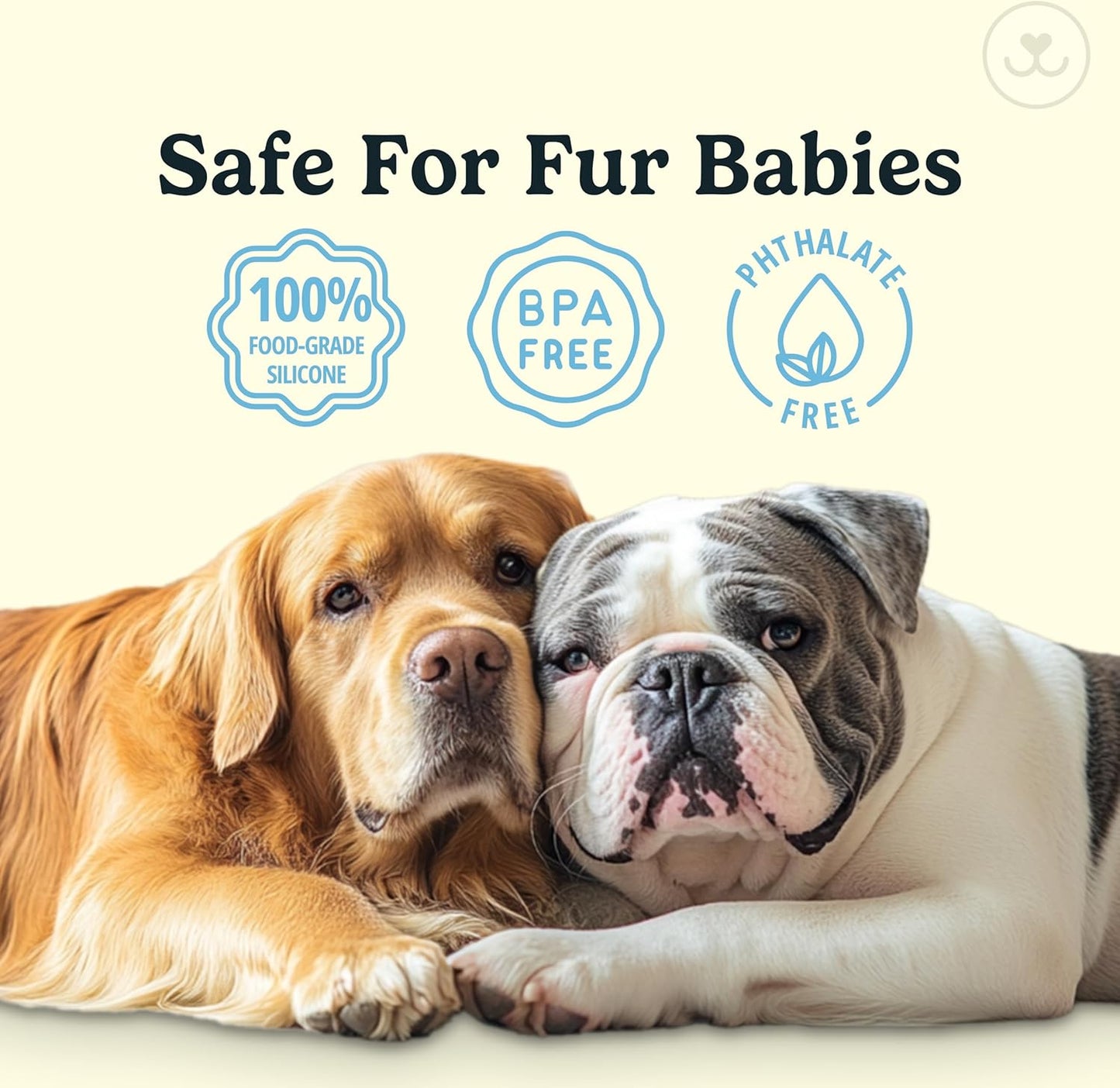 Jasper Dog Toothbrush, 360º Dog Tooth Brushing Kit, Cat Toothbrush, Dog Teeth Cleaning, Dog Finger Toothbrush, Dog Tooth Brush for Small & Large Pets, Dog Toothpaste Not Included, 4-Pack Blue