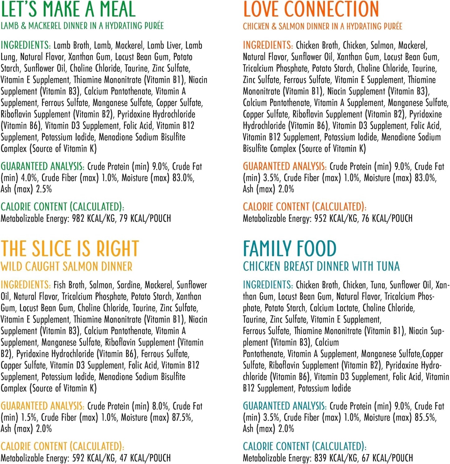 Weruva Slide N' Serve Paté Wet Cat Food, The Showcase Chowdown Variety Pack, 2.8oz Pouch, Pack of 16