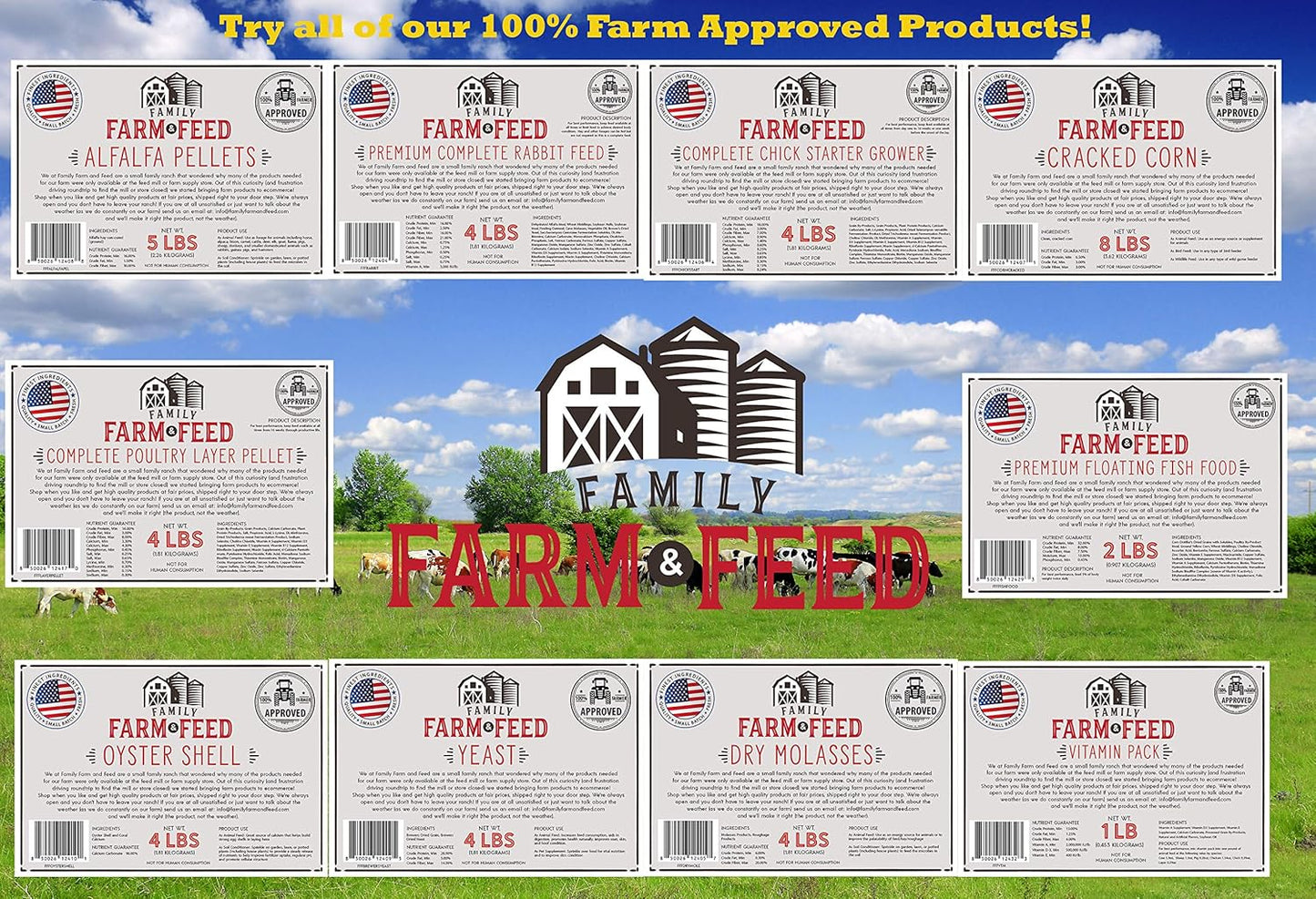 | Dried Molasses Food | Soil and Pet | Young and Adult | Granular | 4 Pounds