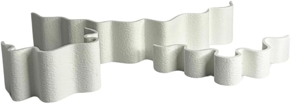 REEFSHAPE Aquarium or Terrarium Substrate Cliffs Combo Pack | Separate Substrate Layers in Aquariums or Terrariums to Create Cliffs & Depth | Made in USA (Cliff Combo, White)