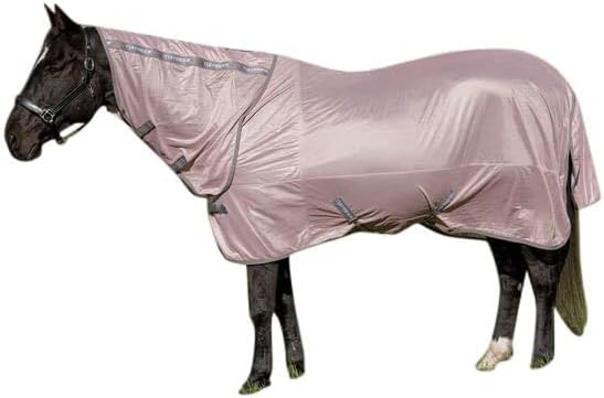TuffRider Comfy Mesh Combo Neck Fly Sheet - Adobe Rose - 87