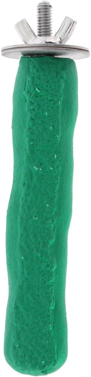 Comfort Grip Safety Perch for Bird Cages - Pedicure Perch for Birds to Keep Nails and Beaks in Top Condition - Safe Easy to Install Bird Cage Accessories - X-Small 4.5"