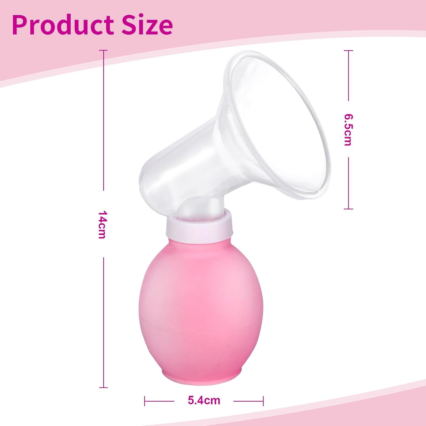 Yeebeny Pet Breast Pump,Breast Pump for Dogs,Dog Pump Help Your Pet Feed Newborn s Silicone Manual Pump for Cats and Dogs