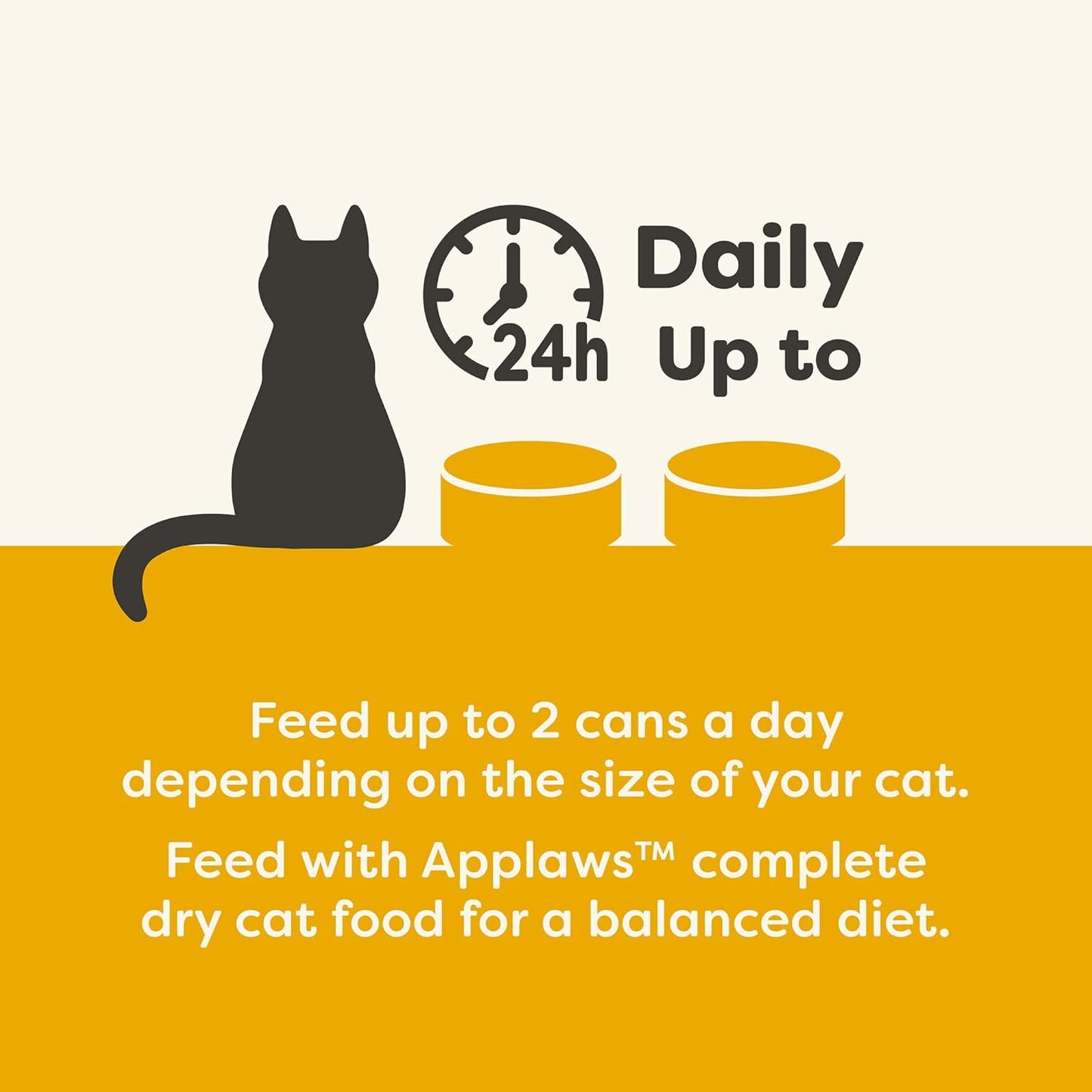 Applaws Natural Wet Cat Food in Broth, Limited Ingredient Canned Wet Cat Food, No Additives, Made with Natural Ingredients, Chicken Selection in Broth Cans (36 x 2.47oz Cans)