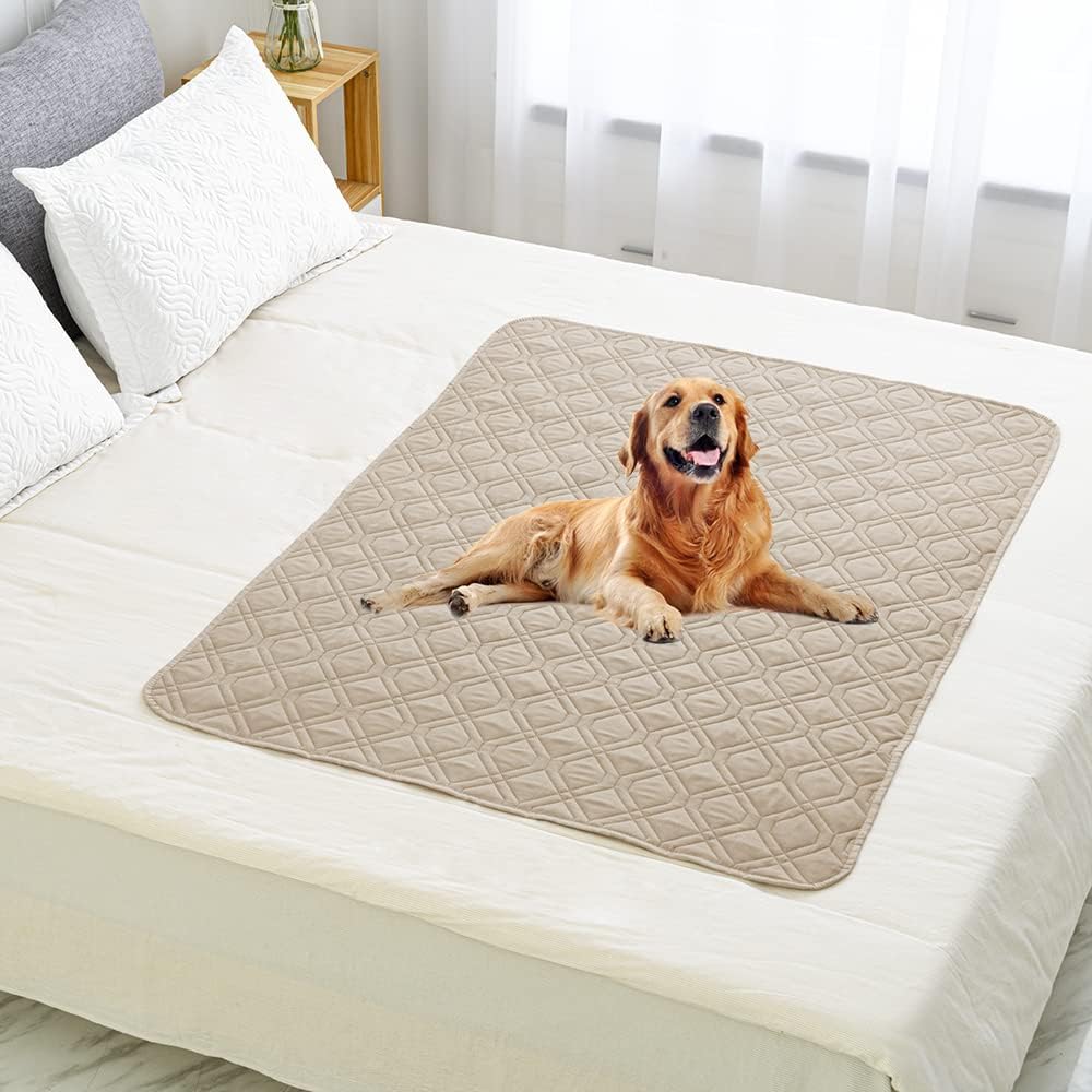 Ameritex Waterproof Blanket Reversible Dog Bed Cover Pet Blanket for Furniture Bed Couch Sofa