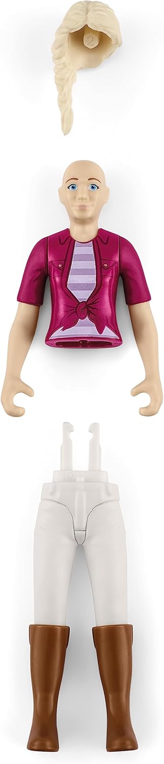 Schleich Horse Club - Complete 40PC Horse Club Rider Playset - Hannah, Sofia, Lisa and Sarah Poseable Rider Figures with Horses and Riding Accessories - Equestrian Toy Set for Kids Ages 5+ | 72221