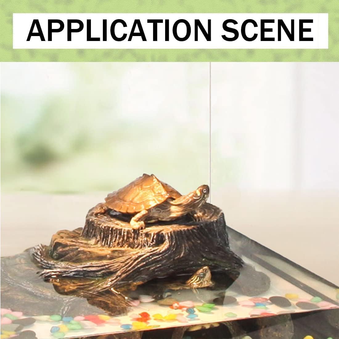 Reptile Hideout Cave Resin Rock Lizard Hideaway Turtle Climbing Platform Habitat Decoration for Tortoise Bearded Dragon Chamelon Frog Gecko Snake Iguana