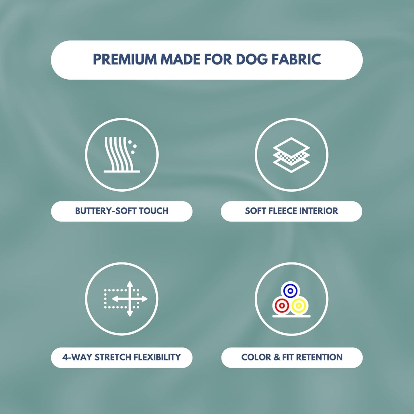 Spark Paws Dog Hoodie – Premium Dog Sweater for Small, Medium, and Large Dogs | Warm Outfits for French Bulldogs, Pitbull, Puppy, Winter Jacket Alternative - Teal - XL