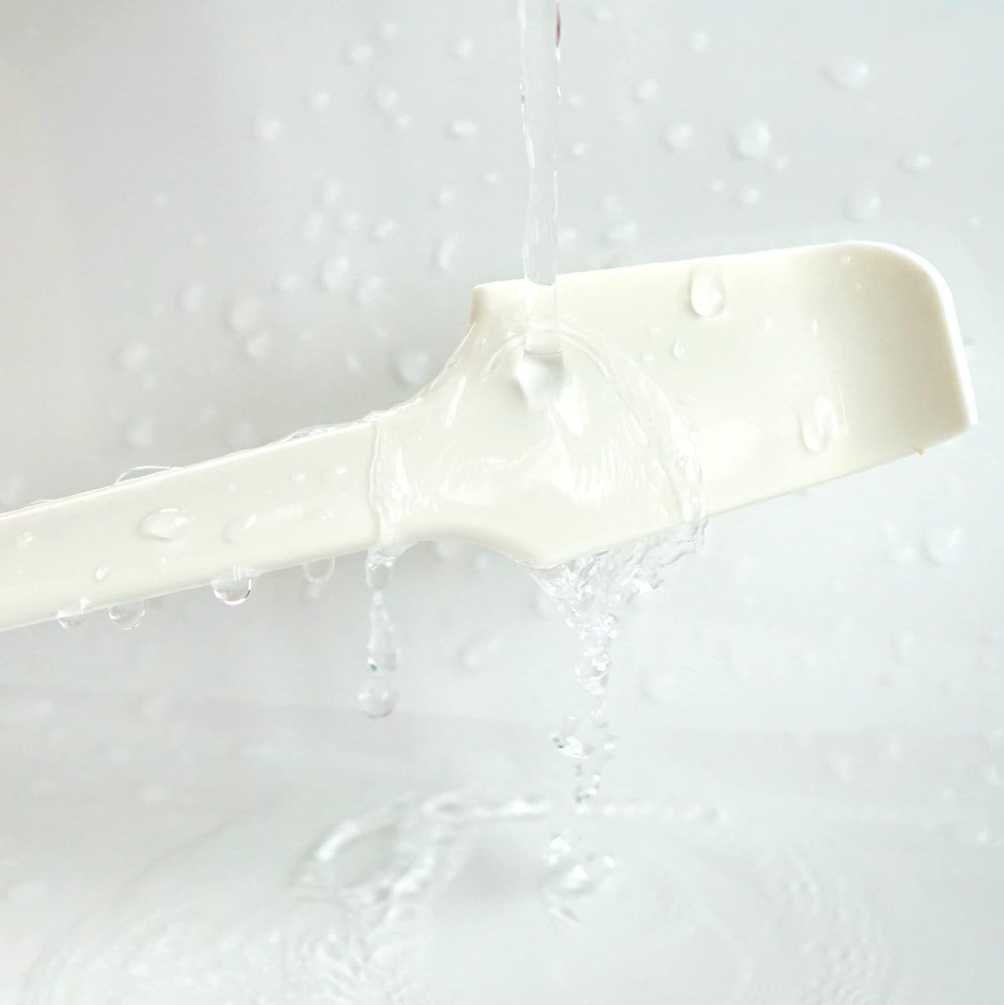 Meow&Woof Cat Wet Food Spoon, Mini Spatula for Pet Canned Food, BPA Free Silicone Can Spoons for Animal Feeding, Small Jars Spatulas, Easy Clean Scraper for Dog Food Cans-White