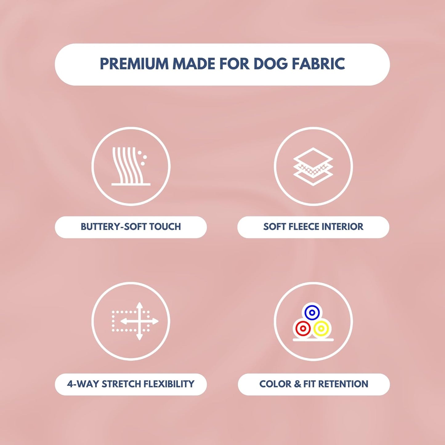 Spark Paws Dog Hoodie – Premium Dog Sweater for Small, Medium, and Large Dogs | Warm Outfits for French Bulldogs, Pitbull, Puppy, Winter Jacket Alternativee - Dusty Pink - 5XL