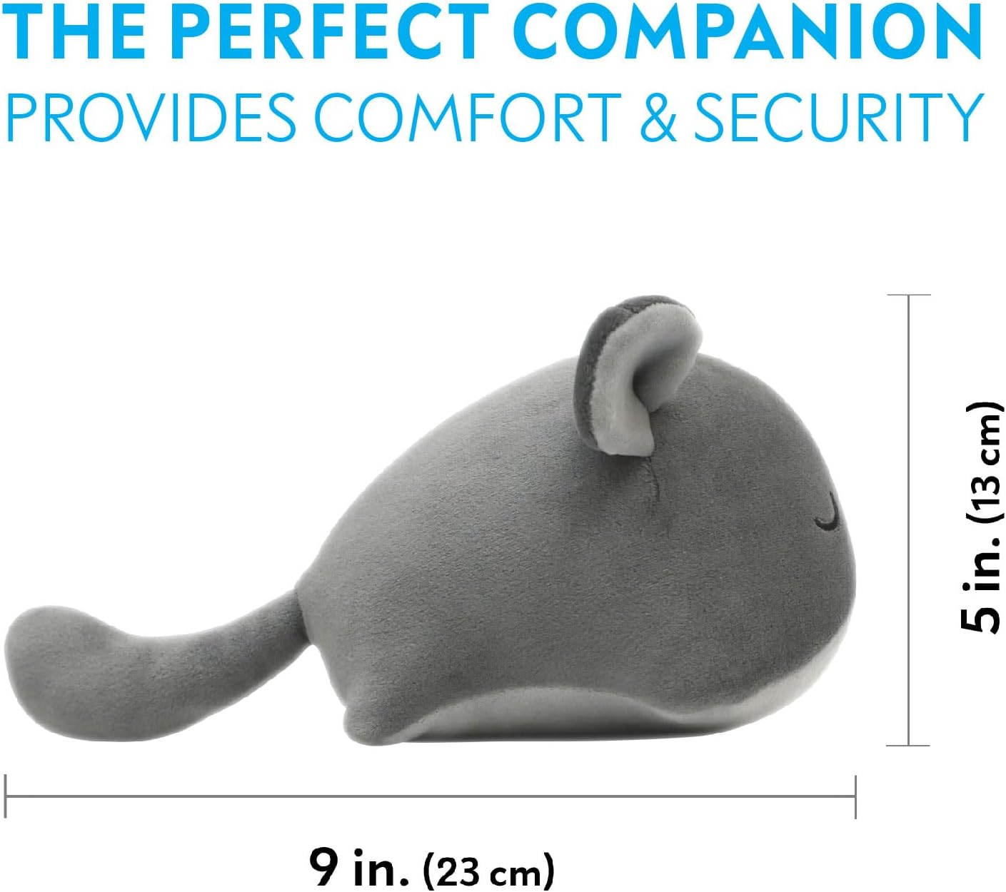 Paw Inspired Chinchilla Cuddler for Chinchillas, Guinea Pigs, Hamsters, Rats, Ferrets, Hedgehogs, Sugar Gliders, Small Animals | 9-Inch Chinchilla Plush Accessory Toy (Gray)