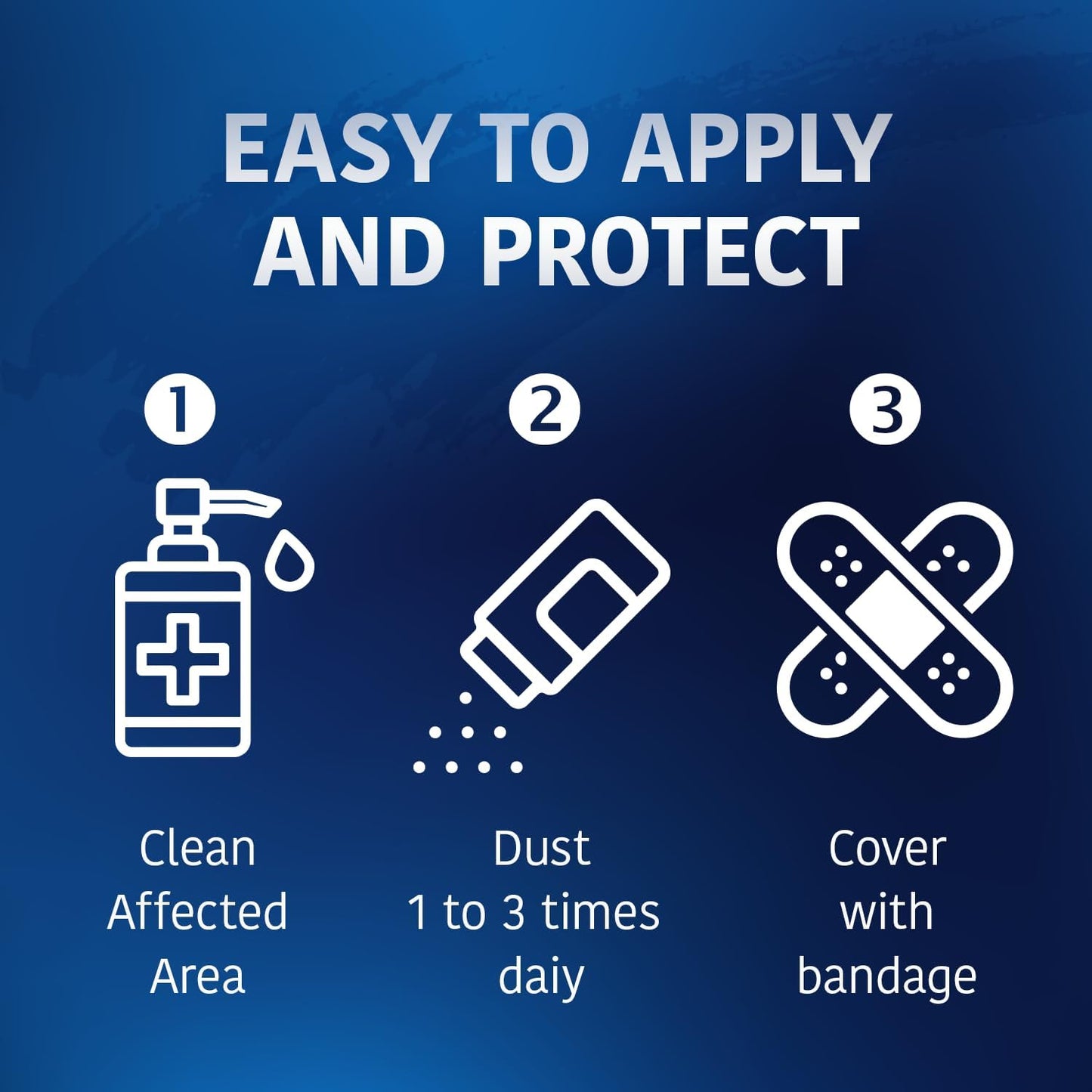 Polvos de Sulpha First Aid Antibiotic Powder 7.5 mg