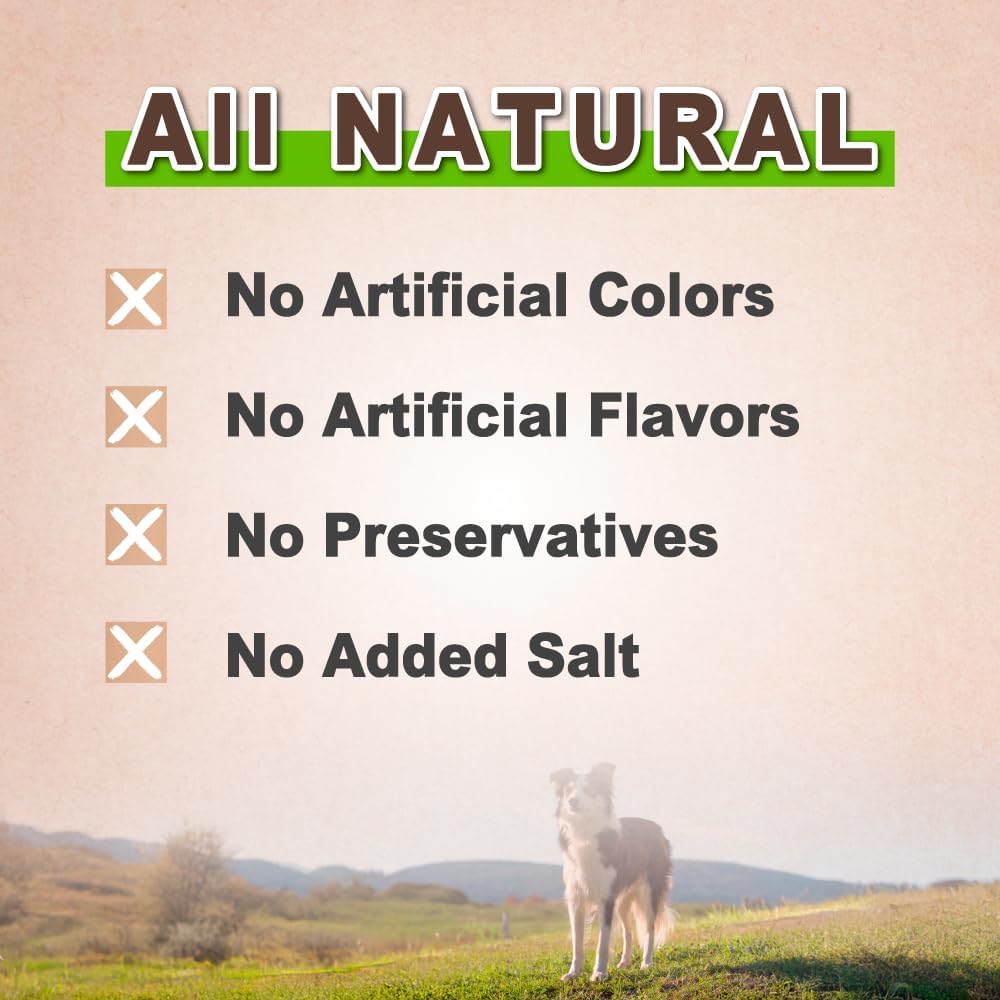 AFreschi Turkey Tendons for Dogs, USA-Sourced, Healthy Dog Treats, Rawhide-Free Puppy Chews, All Natural, Hypoallergenic Dog Treats, Classic Series, Soft Strips, 3.5 oz Pack