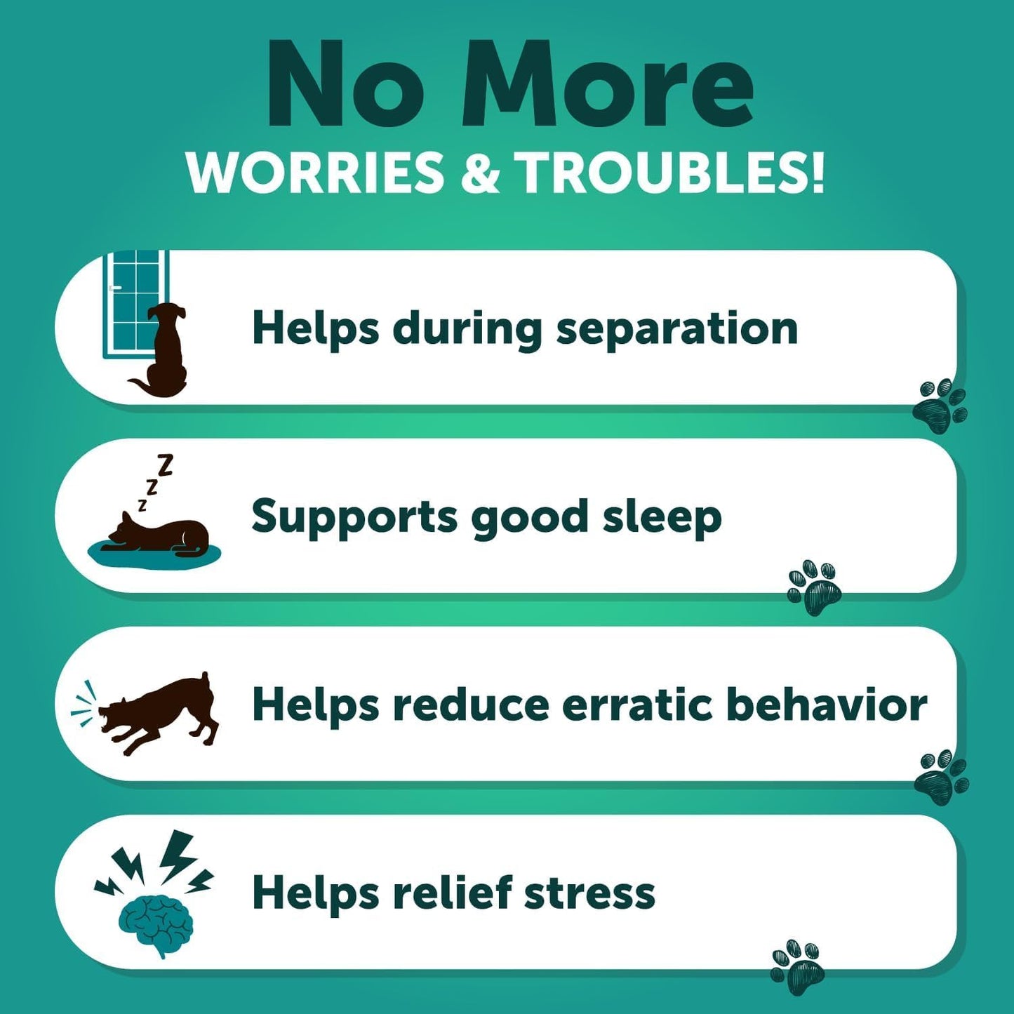 Hemp Calming Chews for Dogs - Dog Calming Chews - Dog Anxiety Relief Treats with Hemp Oil, Turmeric, Valerian, Ginger - Health and Wellness Supplements for Dogs - Hip and Joint Support - 120 Treats