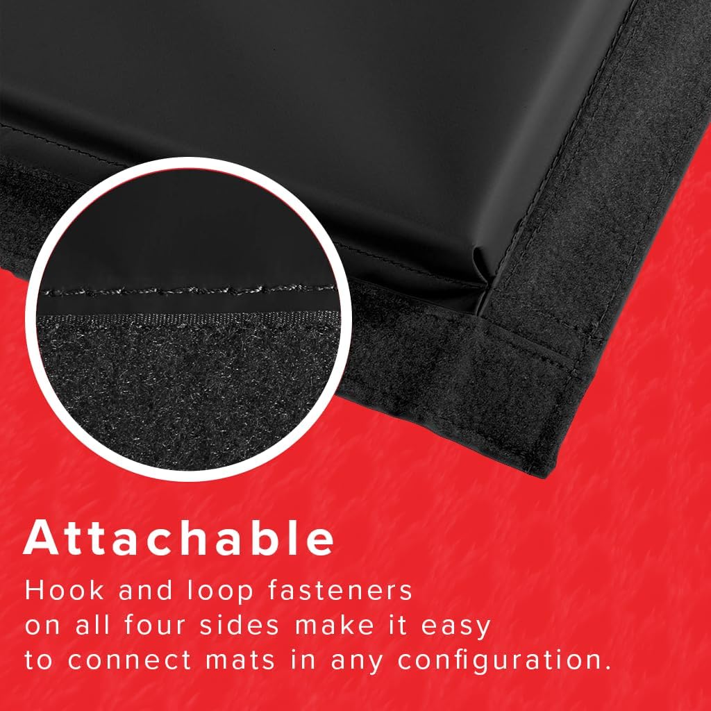 We Sell Mats - 4 ft x 8 ft x 2 in Personal Fitness & Exercise Mat for Home Workout - Lightweight and Folds for Carrying – All Purpose Home Gym Mat – Thick Mat for Yoga, Pilates, Stretches, and Floor Exercises