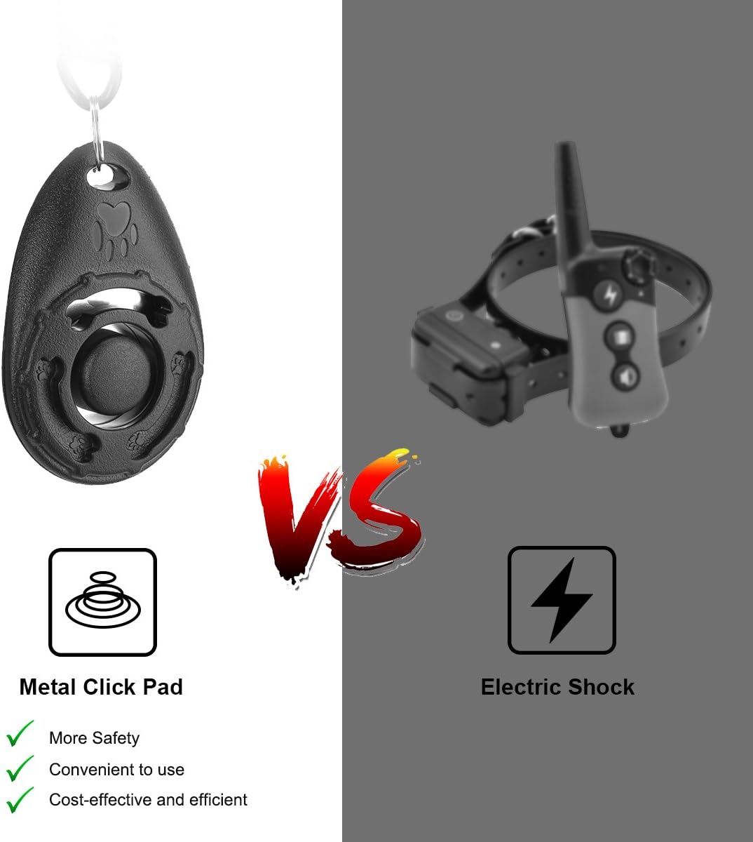 Clicker Training for Dogs, [4 Pcs, Multi-Color] Dog Clicker for Training, Clicker Dog Training with Wrist Strap, Clicker for Pets, Dog Clicker Perfect for Dog Cat Horse Behavioral Training