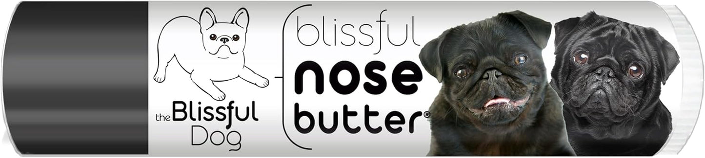 The Blissful Dog Black Pug Unscented Nose Butter, 0.15-Ounce