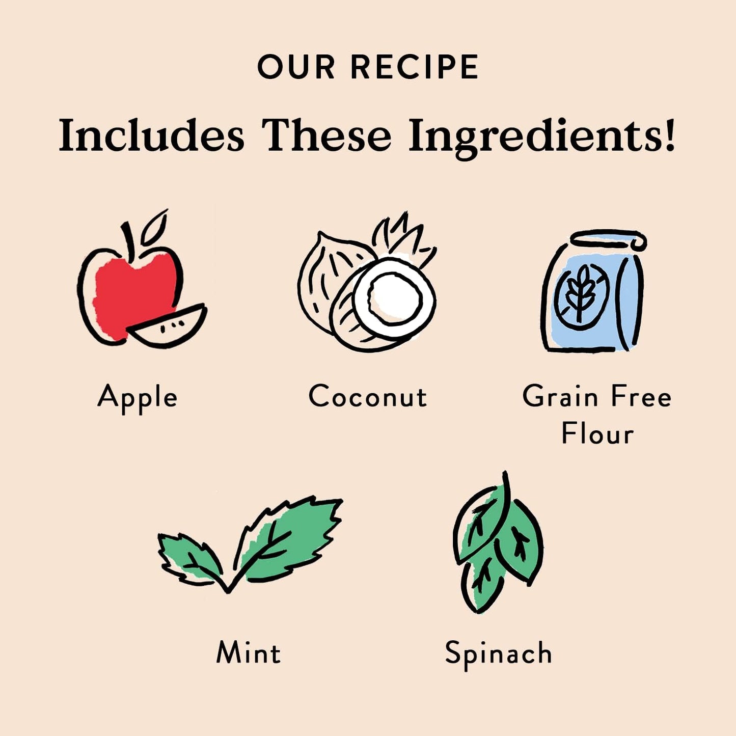 Bocce’s Bakery Dailies Brushy Sticks to Support Oral Health & Fresh Breath, Wheat-Free Dental Bars for Dogs, Made with Real Ingredients, Baked in the USA, All-Natural Coconut & Mint Recipe, Large Dogs