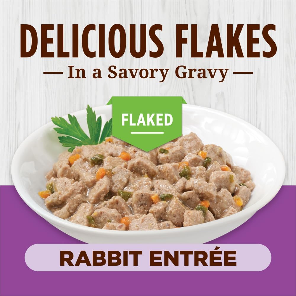Instinct Flaked Entrée Wet Canned Cat Food - Rabbit, 5.5 oz. Cans (Pack of 12)