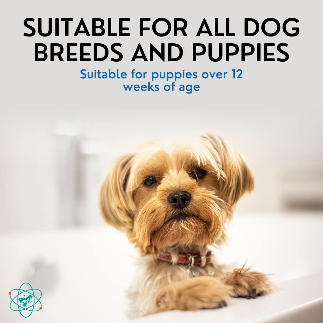 16 floz 5 in 1 Dog Shampoo for Itchy Skin - Sensitive Skin Dog Shampoo for Smelly Dogs - Dog Shampoos & Conditioners - Made in The USA