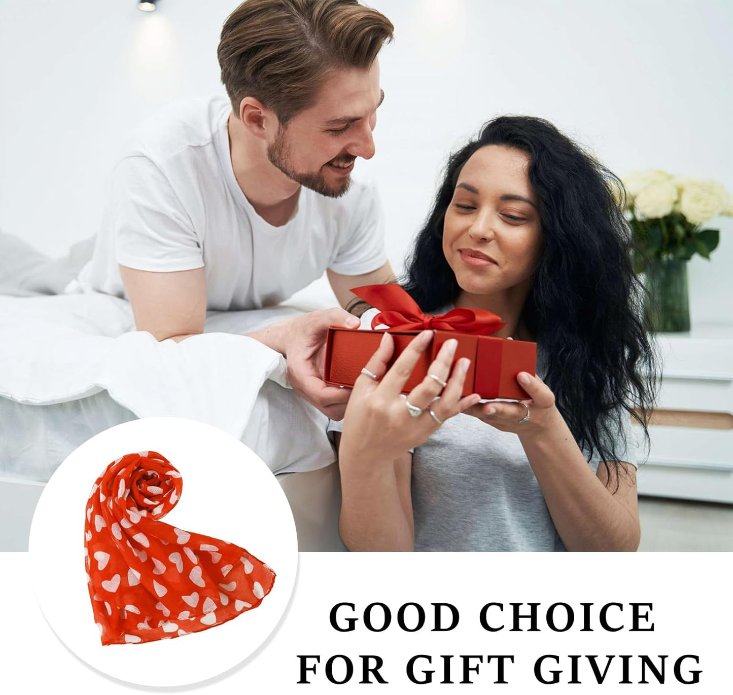 E-Clover Fashion Scarf for Women Lightweight Scarves Shawl Wrap for Spring/Summer Winter