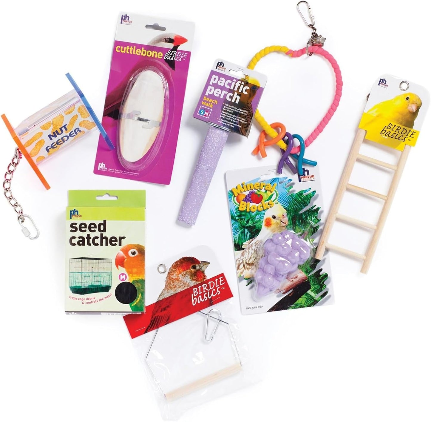 Prevue Hendryx 91351 Square Roof Bird Cage Kit, Black,1/2"