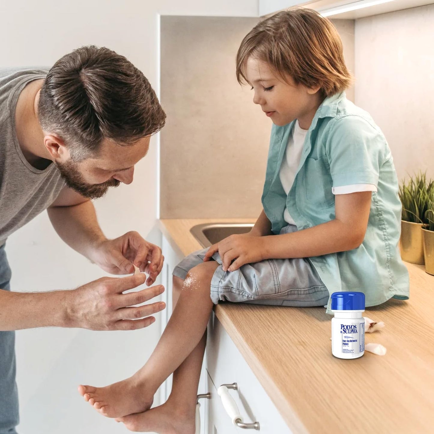 Polvos de Sulpha First Aid Antibiotic Powder 7.5 mg