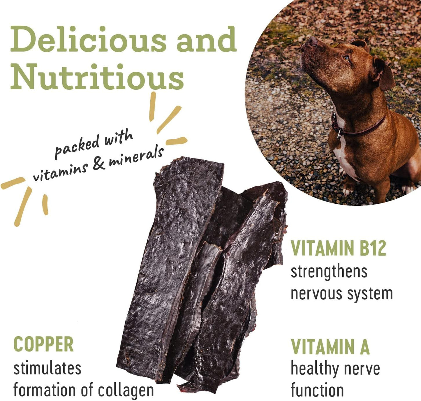 Farm Hounds - Beef Liver - Premium Natural Beef Liver Jerky For Dogs - Made From 100% Humanely Raised Cattle - Organ Treats - Great For Training & Treats - No Added Fillers - Made in USA - 4oz -1 Pack