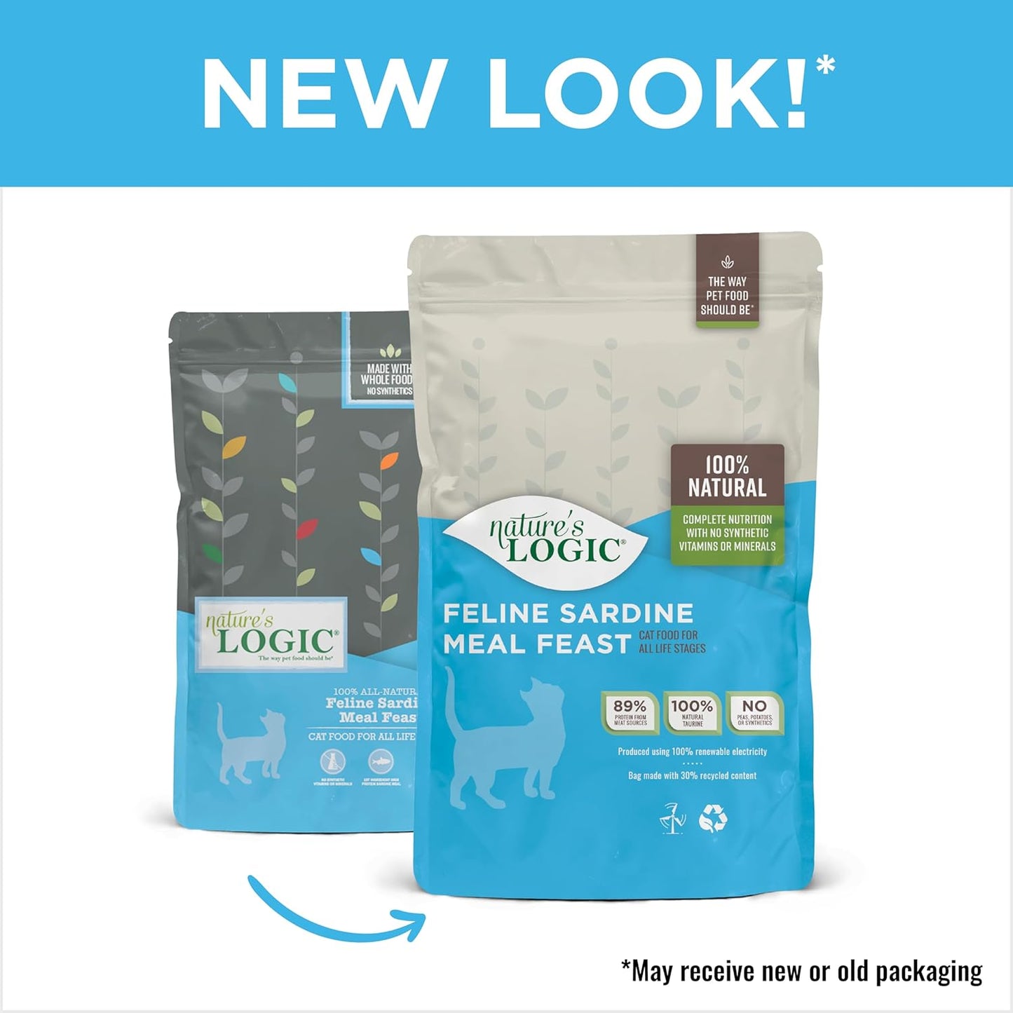 Nature's Logic Sardine Dry Cat Food (1 Pack), 15.4 lb