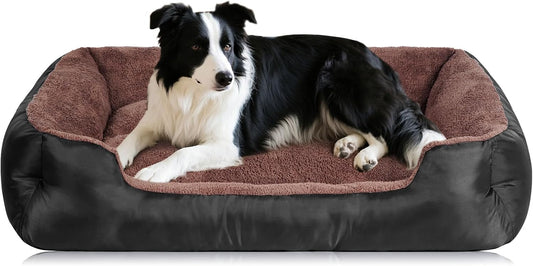 Dog Beds for Medium Dogs, Medium Dog Bed, Warming Soft Durable Pet Bed with Anti-Slip Bottom