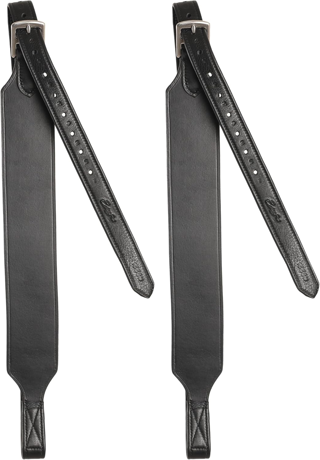 Exion Wide Stability Stirrup Leathers for English Saddles | Premium Cowhide Leather | Enhanced Leg Stability & Comfort | Sizes: 48" to 62"