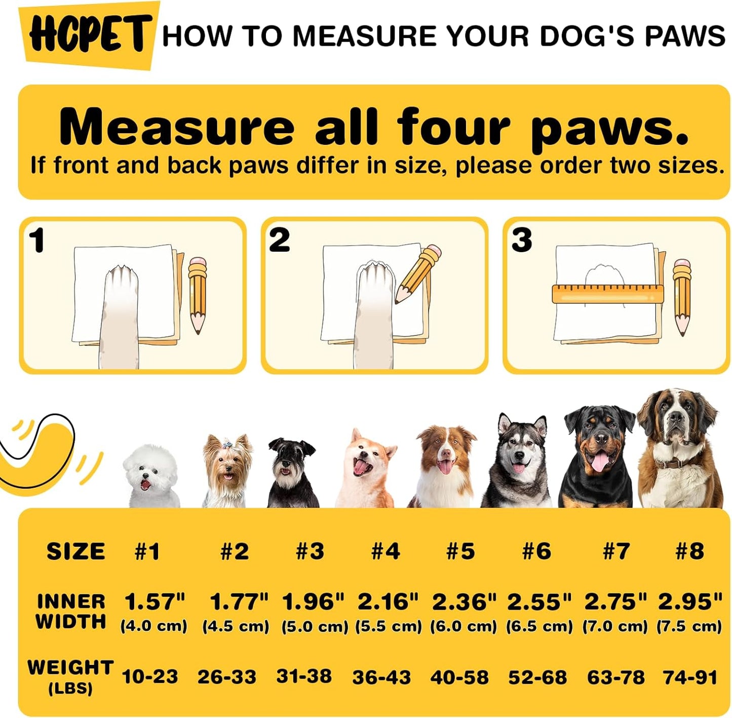 Hcpet Dog Shoes, Dog Boots for Large Dogs, Breathable Dog Booties Paw Protector for Summer Hot Pavement, Winter Snowy Day, Outdoor Walking, Indoor Hardfloors Anti Slip Sole Pink Size 8