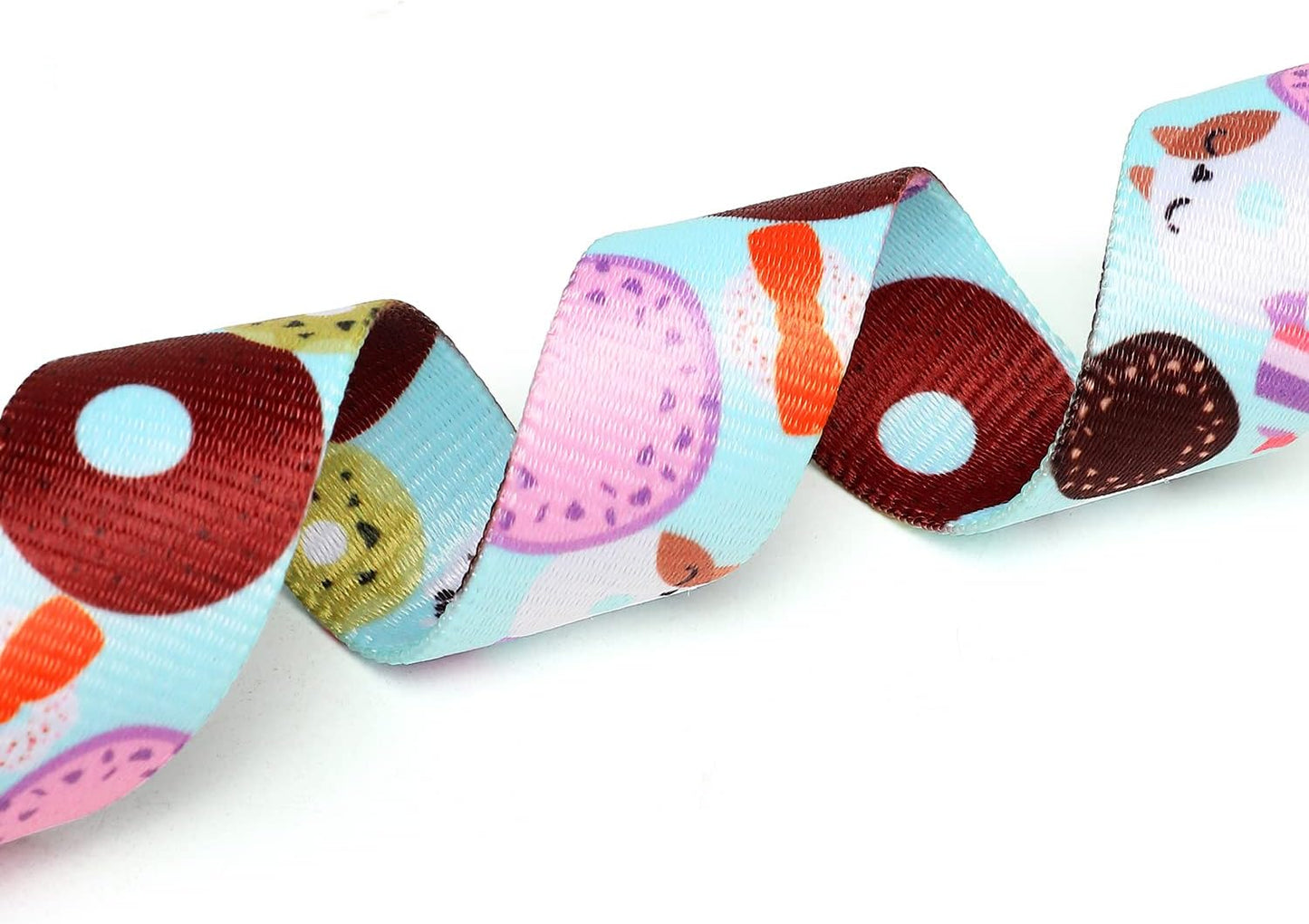 Mercano Adjustable Dog Collar - Special Design Patterns, Soft Nylon Comfortable Durable Pet Collar for Small Medium Large Dogs (S, Blue Cookie)