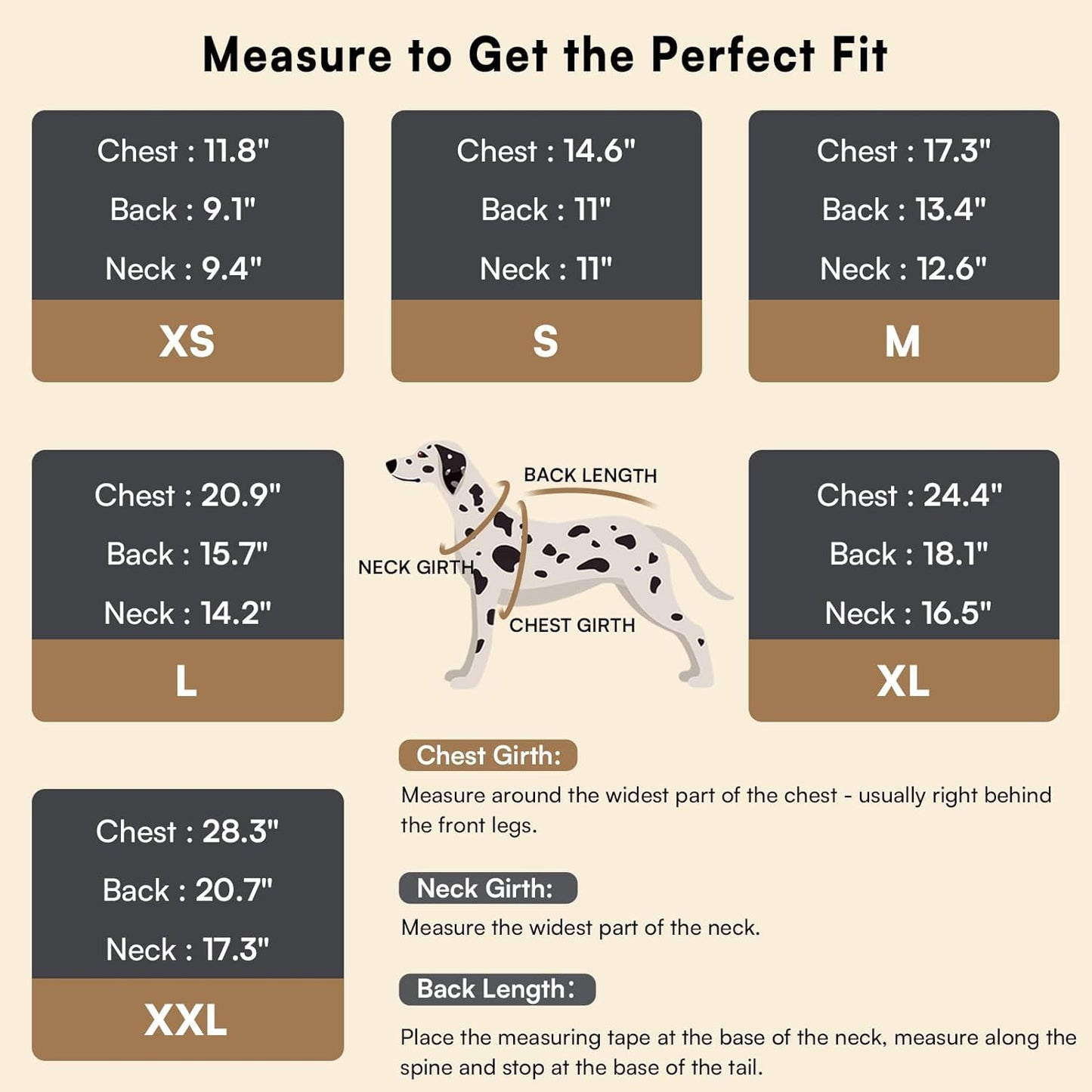 Queenmore Small Dog Pullover Sweater, Cold Weather Cable Knitwear, Classic Turtleneck Thick Warm Clothes for Chihuahua, Bulldog, Dachshund, Pug (Light Brown, Medium)