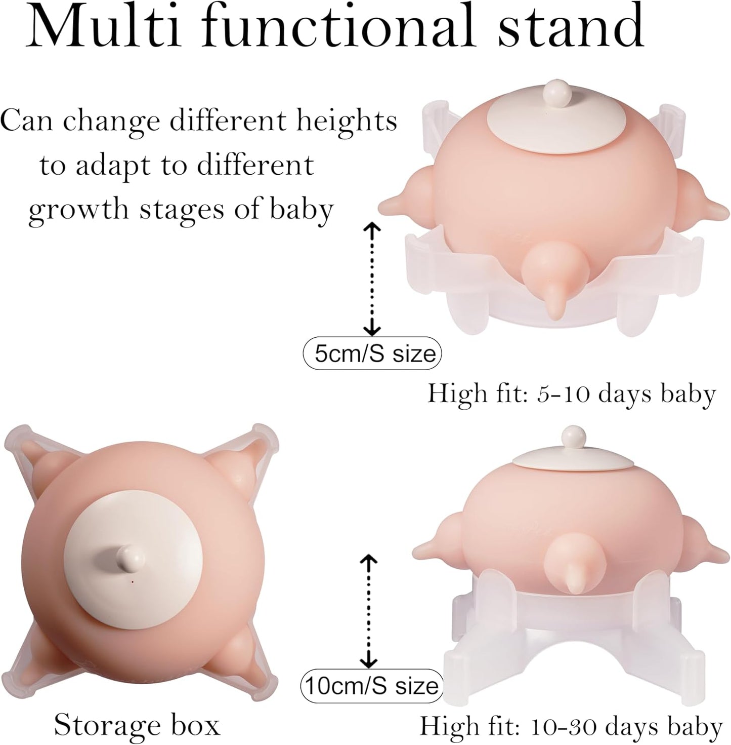 Puppy Milk Feeder Nursing Station feeders for Multiple Puppies Milk replacer Dongdong pet L Size(Medium/Large Dog)