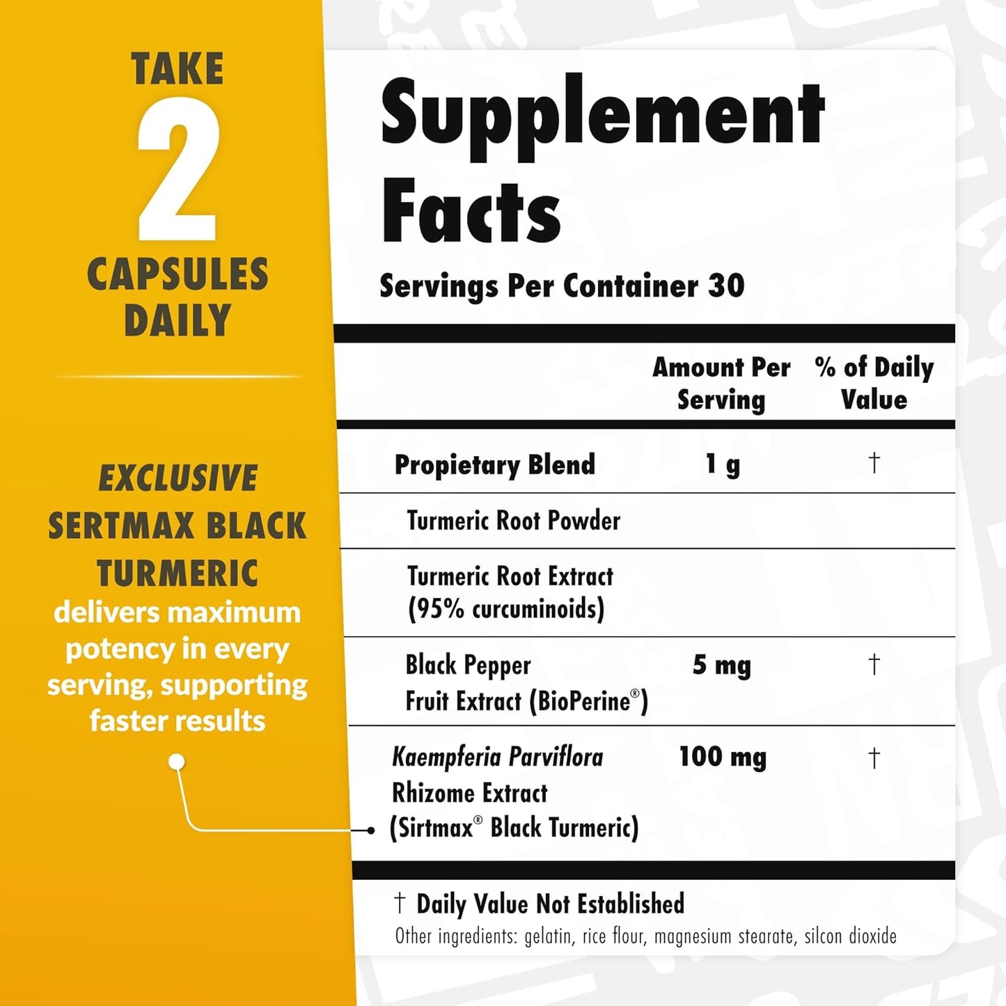 Sculpt Nation by V Shred Powerful Turmeric Supplement - Turmeric Curcumin with Black Pepper & Patented Ingredients for Joint Health - 30-Day Supply