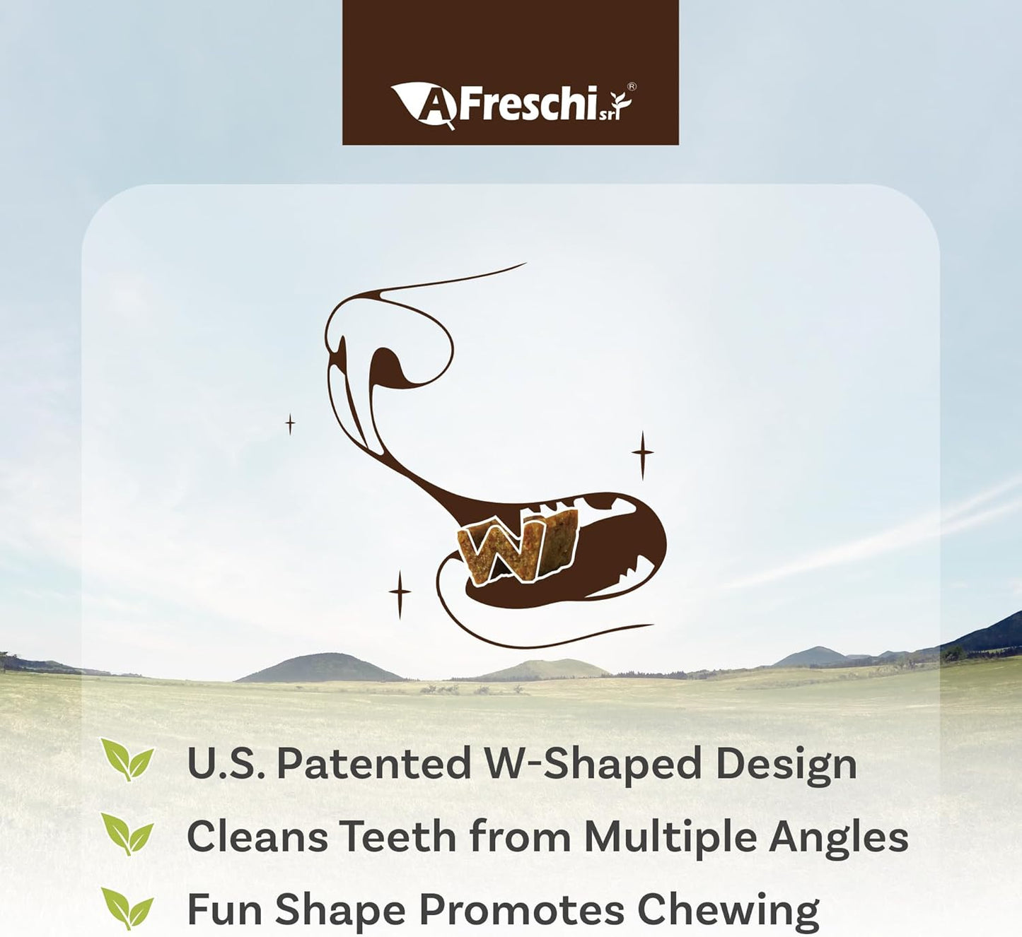 Afreschi Air-Dried Dog Food Turkey & Salmon Recipe 2.2 lb, All-Natural, Complete & Balanced, Grain-Free, High-Protein, Limited Ingredients