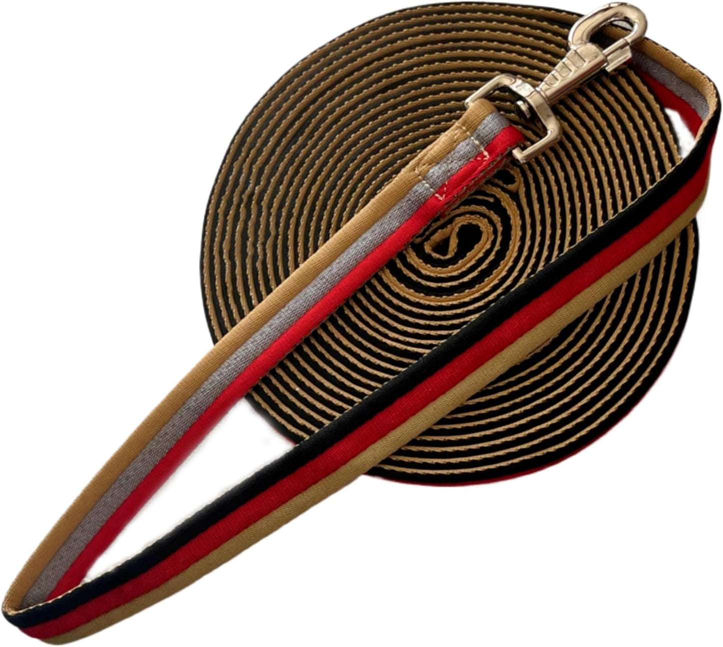 Premium Horse Training Lunge Line with Alloy Trigger Buckle for Accurate Equestrian Training of 26 Foot (8 Meters)