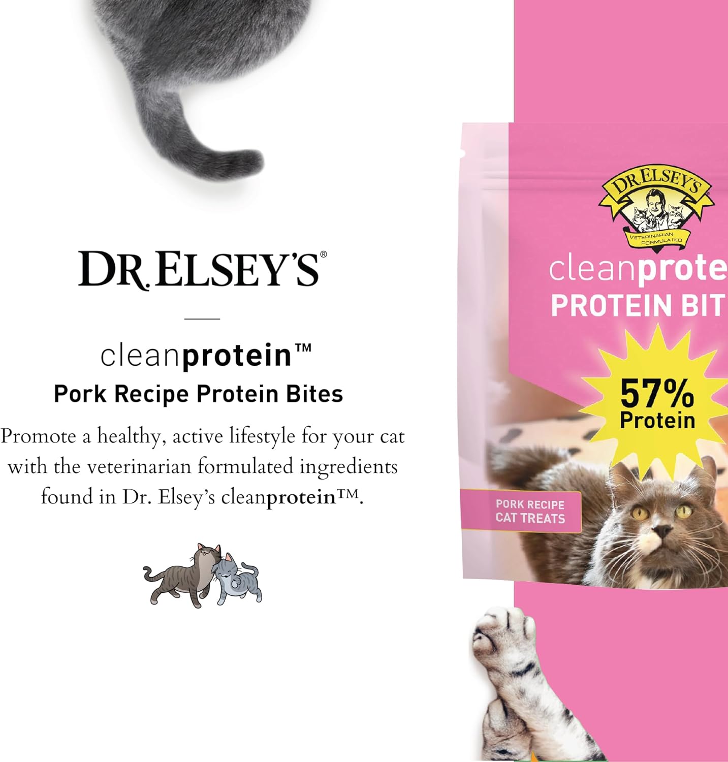 Dr. Elsey's cleanprotein Protein Bites Pork 12 oz.