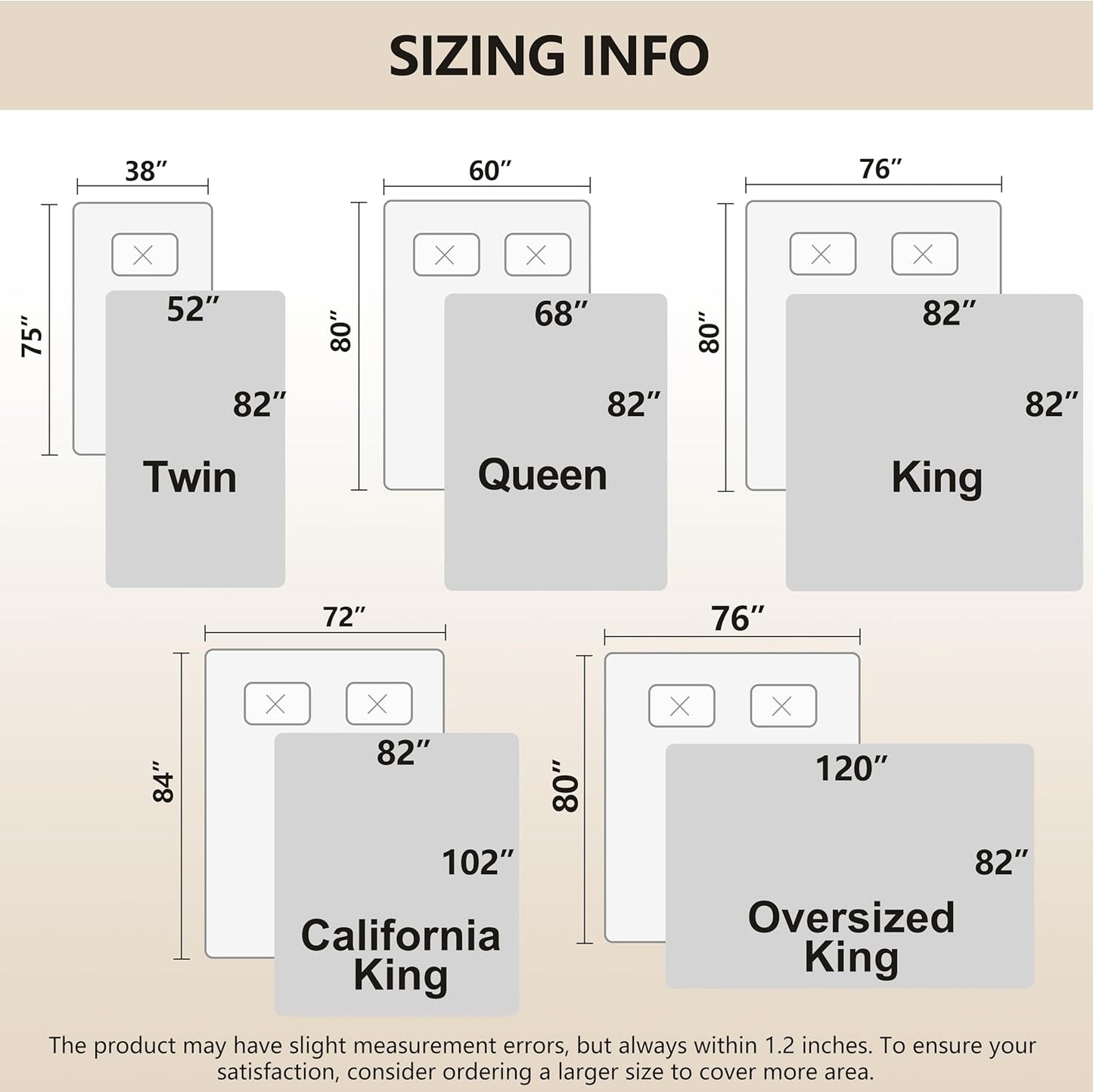 gogobunny 100% Double-Sided Waterproof Dog Bed Cover Pet Blanket Sofa Couch Furniture Protector for Puppy Large Dog Cat, Reversible (68x82 Inch (Pack of 1), Dark Pumpkin/Light Pumpkin)