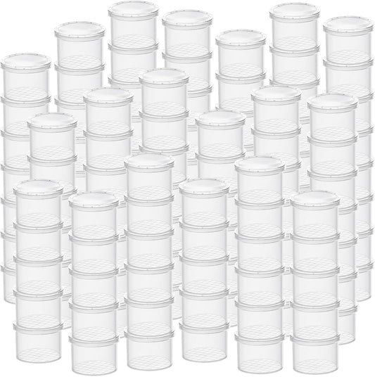 Coopay 120 Pieces Bug Viewer Critter Insect Cage Magnifying Insect Box Bug Magnifier Container Catcher Cage, Science Nature Exploration Tools