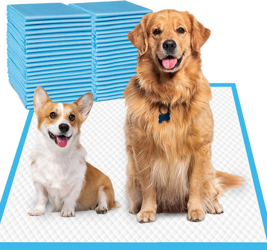 Dog Pads Extra Large 30"x36", 30-Count XXL Puppy Pads, Super Absorbent Pee Pads for Dogs, Disposable Bed Pads for Doggies, Puppies, Thicker X-Large Incontinence Pads for Dogs, Cats, Rabbits