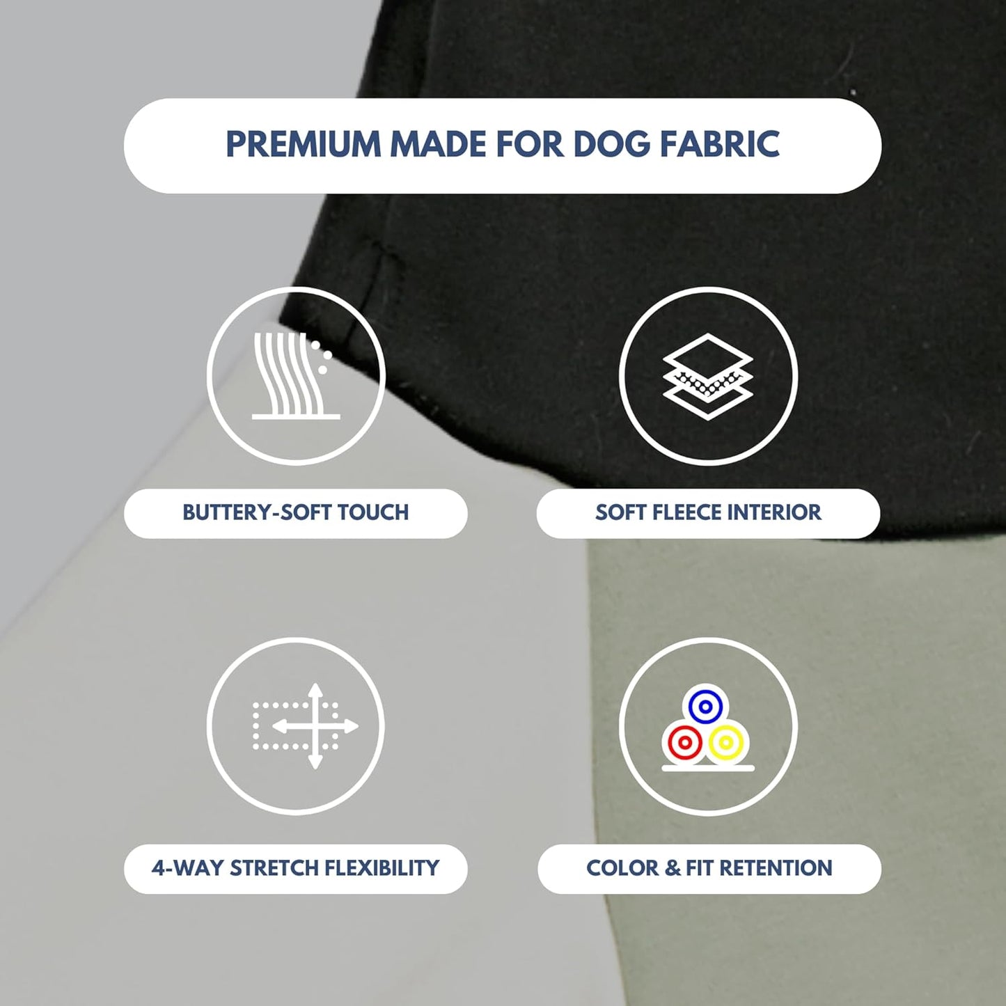 Spark Paws Dog Hoodie – Premium Dog Sweater for Small, Medium, and Large Dogs | Warm Outfits for French Bulldogs, Pitbull, Puppy, Winter Jacket Alternative - Olive Cream - L