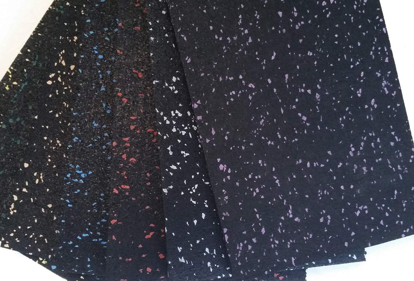 American Floor Mats 1/4in (7mm) Thick 10% Grey 4' x 14' Heavy Duty Rubber Rolls, Protective Exercise Mats, Home Gym Rubber Flooring