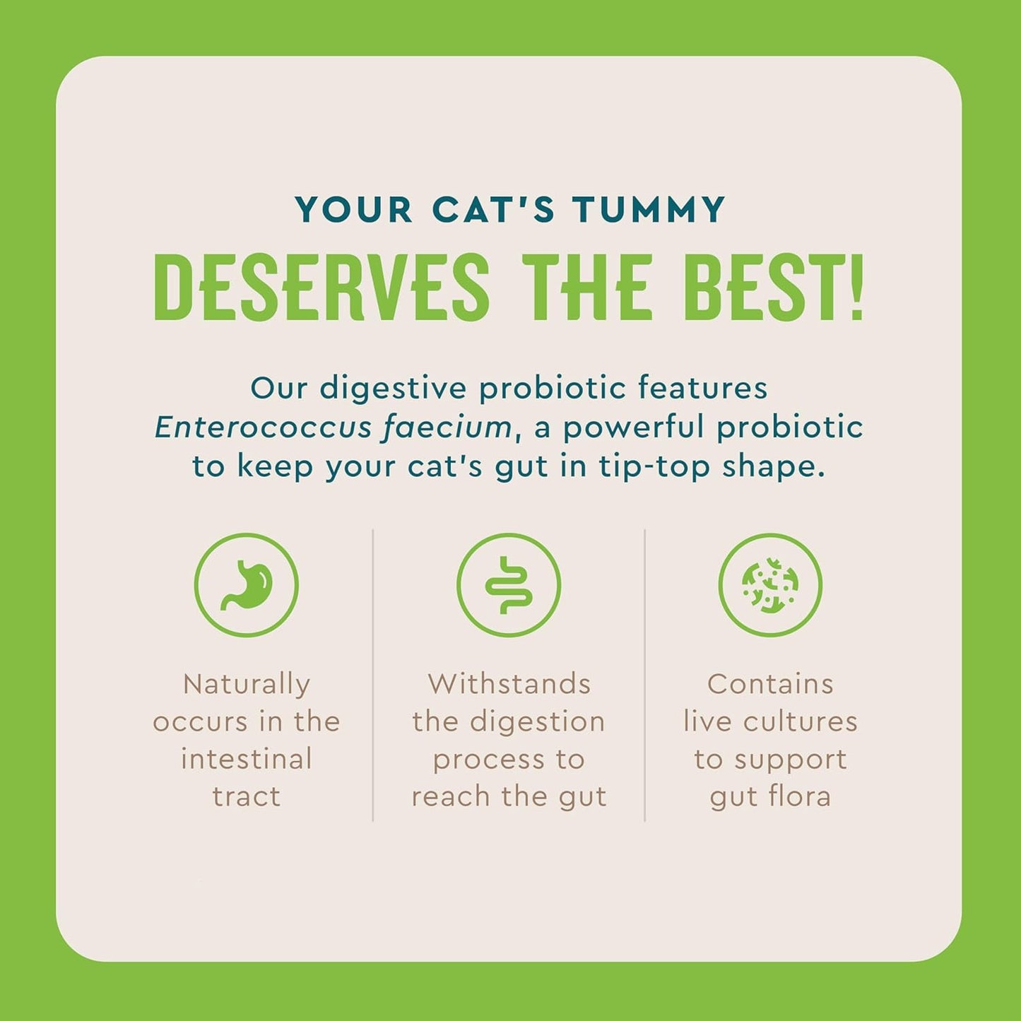 VetIQ Probiotic Powder for Cats, Compare to Fortiflora Probiotic Powder*, Treats Diarrhea and Food Sensitivity, Chicken Flavored Single Serve Packets for Indoor and Outdoor Cats, 30 Count